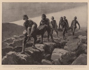 The Second Attack on Ladysmith, bringing in the Wounded by Searchlight